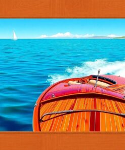 Wooden Runabout Paint Numbers