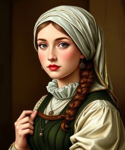 Merchant Girl Paint Numbers