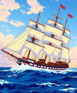 Ship Voyage Paint Numbers