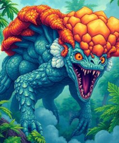 Forest Beast Paint Numbers