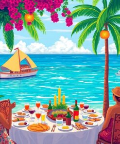 Coastal Banquet Paint Numbers