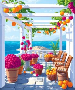 Fruit Veranda Paint Numbers