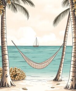 Hammock Drawing Paint Numbers