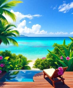 Orchid View Paint Numbers