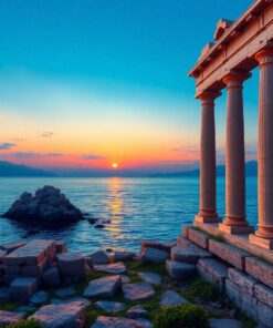 Ruins Dusk Paint Numbers