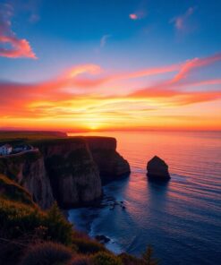 Sunset View Paint Numbers