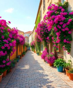 Bougainvillea Path Paint Numbers