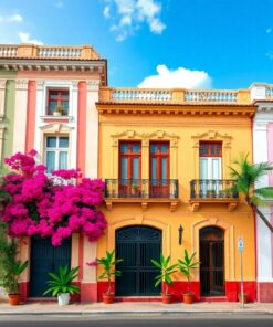 Floral Facade Paint Numbers