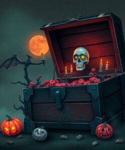 Chest Haunt Paint Numbers