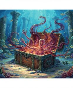 Realistic Coral Chest Haunt Paint By Numbers
