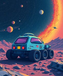 Rover Trek Paint Numbers