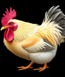 Realistic Crate Fowl Portrait Paint By Numbers