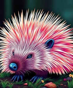 Porcupine Quills Paint Numbers
