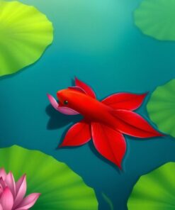 Pond Glider Paint Numbers