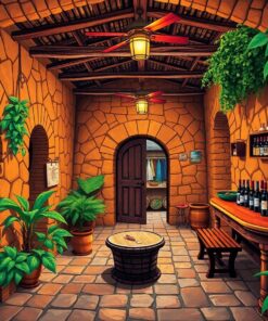 Cellar Retreat Paint Numbers