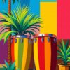 Palm Congas Paint Numbers