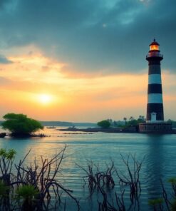 Mangrove Estuary Paint Numbers