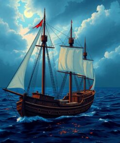 Seas Voyage Paint Numbers