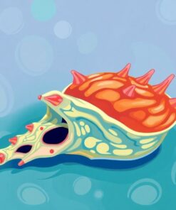 Realistic Dawn Conch Ritual Paint By Numbers