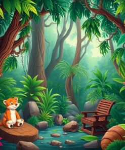 Jungle Retreat Paint Numbers