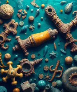 Realistic Deep Sea Relics paint by numbers