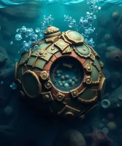 Realistic Deep Water Relic Paint By Numbers