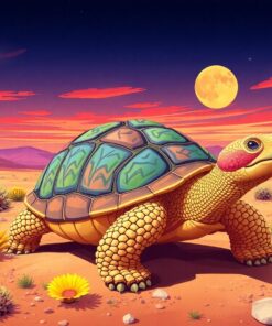 Tortoise Trek Paint Numbers