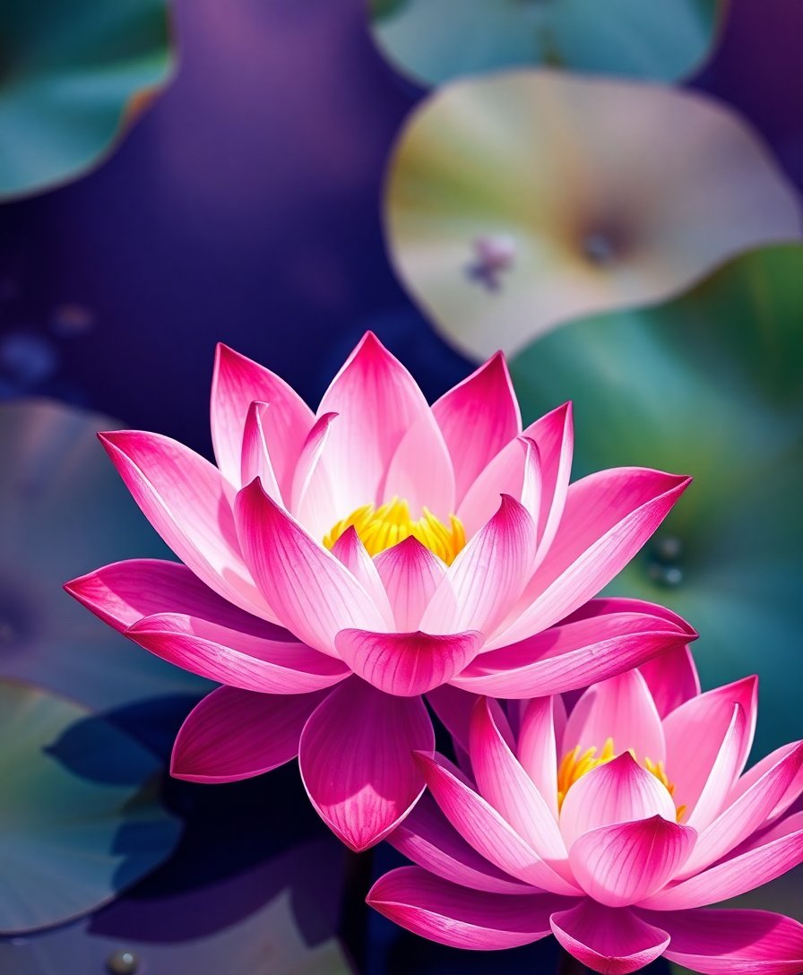 Magenta Petals Paint Numbers Magenta Petals Paint Numbers