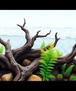 Driftwood Ferns Paint Numbers