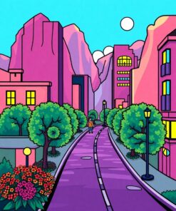 Drive Romance Paint Numbers