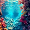 Realistic Drowned Coral Waterway Paint By Numbers