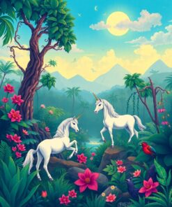 Jungle Oasis Paint Numbers