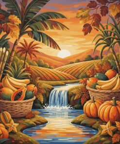 Realistic Equatorial Autumn Yield Paint By Numbers
