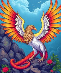 Winged Beast Paint Numbers