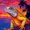 Marine Iguana Paint Numbers