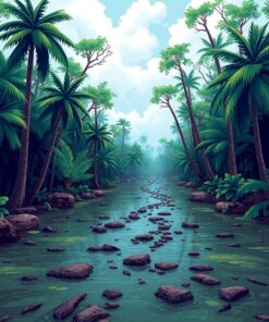 Monster Track Paint Numbers