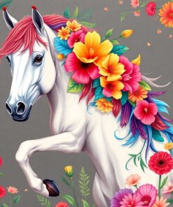 Bloom Steed Paint Numbers