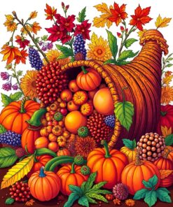 Exotic Harvest Paint Numbers