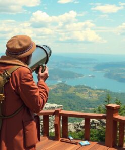 Telescope View Paint Numbers