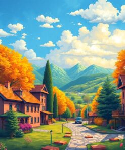 Firelight Cartography Paint Numbers