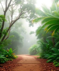 Jungle Path Paint Numbers