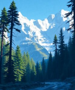 Yeti Shadows Paint Numbers