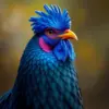 Realistic Fowl Portrait Paint by Numbers