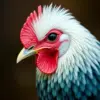 Realistic Fowl Portrait Paint by Numbers