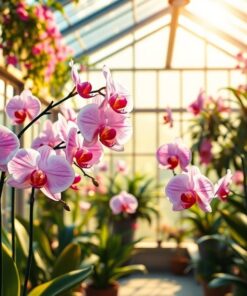 Glass Orchids Paint Numbers