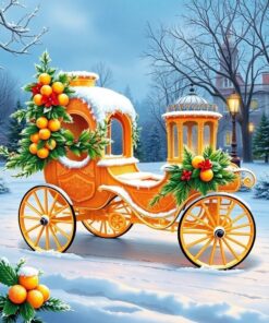 Citrus Carriage Paint Numbers