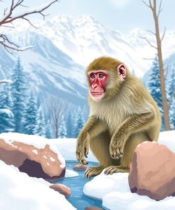 Macaque Springs Paint Numbers