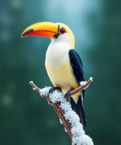 Toucan Perch Paint Numbers
