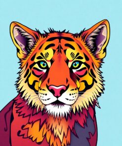 Bird Profile Paint Numbers