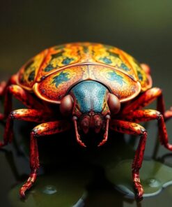 Water Bug Paint Numbers